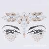 Nuevo Festival de Música Maquillaje de fiesta de Halloween Pegatinas de diamantes para la cara Pedrería personalizada Bola de pedrería Tatuaje de belleza Pegatinas de diamantes