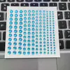 Adesivos de Diamante Autoadesivos Acrílico Transparente Adesivos Decorativos para Rosto e Testa de Crianças Adesivos de Pérola Adesivos de Cristal Gema DIY