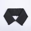 Chaqueta de Plumas de Invierno Anti-suciedad Cuello Falso Versátil Unisex Chaqueta Cálida Cubierta de Cuello Limpieza Extraíble Cuello