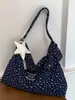 Bolsa de axila floral fresca y dulce estilo coreano, bolso cruzado casual elegante, nuevo bolso de hombro simple 2026, bolsa tote