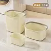 Conjunto de Três Peças de Cestos de Roupa Suja, Caixas de Armazenamento de Roupa Suja, Cestos de Armazenamento de Roupa Íntima Suja para Banheiro, Cestos Portáteis