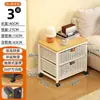 Estante de Almacenamiento para Snacks, Carrito Móvil de Múltiples Niveles de Pie, Gabinete de Almacenamiento de Ropa y Juguetes para Sala de Estar en Casa, Estante de Almacenamiento