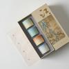 Ciudad Prohibida Wenchuang Guochao Taza de Té de Cerámica Yuanshan Juego de Tazas de Maestro Qianli Jiangshan Taza de Té Taza de Maestro Caja de Regalo