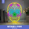 Luces de Neón Grabadas de Nuevo Estilo Transfronterizas, Letreros de Luz con Grabado Posterior Personalizados, Luces de Ambiente para Bares, Luces de Decoración de Pared para Halloween con Letras