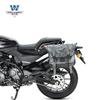 Coche musculoso Wolf adecuado para Harley X350 bolsa lateral bolsa lateral se puede instalar casco medio casco casco integral con cerradura marco de liberación rápida modificación