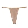 Tanga de Tira Fina, Alta Elasticidade, Respirável, Calcinha T Seamless, Disponível em Várias Cores para Atacado, Fornecimento Direto da Fábrica, Exportação Transfronteiriça