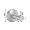 Comércio Exterior Transfronteiriço Aço Inoxidável Cromado Fundo Redondo Acessórios de Banheiro Conjunto de Seis Peças Porta-Toalha de Barra Única Argola para Toalha Porta-Papel Higiênico
