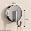 Gancho de Ventosa, Gancho Adhesivo de Vacío sin Taladro para Cocina, Detrás de la Puerta, Baño, Pared del Inodoro