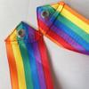 Listones de Gimnasia Rítmica 2 m Nuevos Rayas de Siete Colores Utilería de Baile Listones para Niños