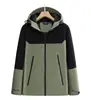 Chaqueta de Algodón Ultra Suave Todo en Uno de Moda para Celebridades de Internet, Estilo Business-Casual, para Escalada al Aire Libre, Abrigo Casual Estampado Versátil de Corte Holgado