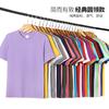 Playera de Manga Corta de Algodón Puro para Hombre Cuello Redondo Uniforme de Clase Camiseta de Marca Trendy Color Puro Publicidad Camiseta Cultural Ropa de Trabajo Logo Personalizado