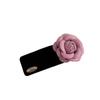 Veludo preto rosa Camélia hairpin anel de cabelo cocar tubarão grampo de cabelo corda grampo de cabelo acessórios de cabelo all-matching outono e inverno Novo