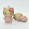 Mini Case para Teléfono con Gato, Conejo, Oso Clavado Cadena Colgante Decoración de Bolso Accesorios de Colgantes DIY