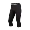 Venta al por mayor del fabricante Pantalones de Compresión Deportiva Baloncesto Capa Base Rodilleras Alta Elasticidad Secado Rápido Fitness Correr Entrenamiento Pantalones Capri