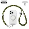 Cordón Desmontable para Teléfono Móvil Multifuncional Tres en Uno Cruzado Cuerda para Teléfono Móvil Colgante para Cuello Muñeca Anti-Pérdida Cordón para Funda de Teléfono Móvil