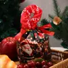 Saco de Embalagem de Maçã para Véspera de Natal Saco de Presente Fruta da Paz Doce Portátil para Crianças Novo Presente 2025