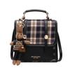 Bolsa de Estudiante de Moda Vintage Color Contraste 2024 Nueva Mochila Casual Moderna Nicho Textura de Alta Gama Combinación con Todo Bolso de Mujer