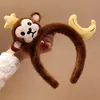 Diadema de Felpa para Niños Judy Nick Linda Orejas de Conejo para Niña Tocado Sombrero de Policía Conejo para Niña Pinza para el Cabello