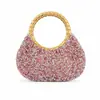 Bolsa de Acrílico con Pedrería Transfronteriza Europea y Americana Mini Calcomanía Infantil Bolsa de Diamantes Bolso de Mano Pequeño Bolso de Hombro Monedero Bolsa Brillo Diamante
