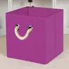 Caja de Almacenamiento sin Tapa Amazon Contenedor de Juguetes Cesta Caja de Almacenamiento Plegable Tipo Cajón Caja Organizadora de Armario Venta al por Mayor