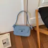 Cross2026 Verão Novo Laço Simples Bolsa de Axila Jeans Alta Qualidade Pequena Quadrada Bolsa de Ombro Único Transversal
