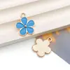 Serie Pastoral 1 diy flor de cerezo margarita flor de perla joyería colgante colorido múltiple nicho aretes accesorios