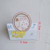 Cartão de Aniversário Mini Desenho Animado, Design de Animal Fofo 3D para Presente, Cartão de Agradecimento, Cartão de Bênção Escrito à Mão, Premium