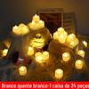 Vela led sem fumaça lâmpada de vela eletrônica aniversário casamento arranjo vela proposta romântica decoração vela pequena
