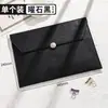 Bolsa para Arquivos A4 Bolsa Personalizada de Couro para Armazenamento de Documentos Pasta Grande Capacidade Espessada Impermeável Bolsa para Conferências de Negócios