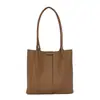 Bolso de cubo tejido popular de este año para mujer, novedad de otoño 2026, bolso de hombro único de gran capacidad, para ir al trabajo, casual, moderno, bolso grande