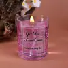 Velas Aromáticas de Cera de Gelatina de Cristal, Conjunto Caixa de Gelo Bolha, Lembranças Exquisitas de Fragrância para Aniversário e Feriados, Velas de Gelatina