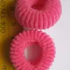 Fornecimento no atacado de anel de cabelo de polipropileno de 2,5 cm de diâmetro com 36 agulhas, todos os tipos de faixa de cabelo, anel de toalha