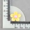 Acessórios de Resina DIY para Tamancos, Patches de Florzinha Harajuku de Cinco Pétalas, Girassóis, Crisântemos, Presilhas de Cabelo e Acessórios de Cabelo DIY