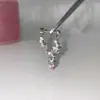 Pendientes de Cadena Dulces y Únicos, de Nicho y Versátiles, Sensación de Alta Gama, Brazaletes para Oreja con Colgante de Circonia en Forma de Corazón, Pendientes de Moda de Lujo Ligero