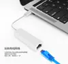 Venda quente transfronteiriça tipo-C para placa de rede 100 M RJ45 notebook USB3.1 Porta de rede externa Sem driver 100 m