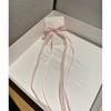 Paquete de 2 ~ Pasador de lazo de estilo ballet francés para el cabello de verano para mujer, clip para flequillo lateral dulce, lazo para el cabello