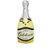 Globo de Película de Aluminio para Copa de Vino de Botella Grande de Champaña Fiesta de Cumpleaños Boda Decoración Arreglo Globo de Papel de Aluminio Venta al por Mayor