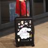 Maleta de Dibujos Animados Yugui Dog para Mujer Maleta Trolley para Estudiante de Alto Valor para Hombre Maleta Duradera Ligera con Contraseña Estuche de Cuero