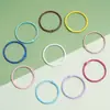 Llavero Anillo Colgante Metálico Colorido de Caramelo Cadena para Teléfono Móvil Material DIY Anillo de Apertura por Resorte Accesorios de Cierre de Langosta