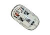 Venda Direta de Fábrica Mouse Bluetooth de Mesa de Cristal Transparente Três Modos Carregamento para Notebook Silencioso Ergonômico Portátil