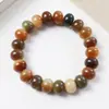 Pulsera de Raíz de Bodhi de Dunhuang de Natillas de Múltiples Tesoros Naturales Pulsera Suave para Dedo Envolvente de Garra de Gato Pulsera de Bodhi Estrella y Luna Wenwan Venta al por Mayor