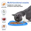 Alfombrilla de silicona con forma de cabeza de gato para alimentación lenta de mascotas transfronteriza, bandeja de alimentación lenta para gatos y perros, alfombrilla de lamer para distracción en el baño con ventosa, anti-asfixia y anti-derrames