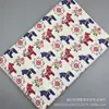Tela de lino tela de lino tela de lino estampada manualidades fondo mantel cojín nido para mascotas tela para delantal