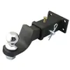 Gancho de remolque para coche, bloqueo de brazo de remolque, gancho de remolque para yate y autocaravana, gancho conector de accesorio de remolque para parachoques trasero cuadrado