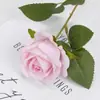 Buquê de Rosas Simuladas, Flores de Seda, Flores para Decoração de Mesa de Sala de Estar, Flores Artificiais de Plástico, Flores Secas, Rosas para Palco de Casamento, Celebração de Casamento