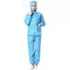 Traje de Dos Piezas con Capucha Antiestático Libre de Polvo para Taller de Electrónica, Semiconductores, Farmacéutica, Alimentaria, Cosméticos, Nueva Energía Pick Limpio