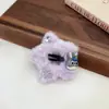 Clip para el pelo de estrella de cinco puntas de felpa para otoño e invierno Zootopia Clip BB dulce para niña nueva Clip para flequillo y coleta
