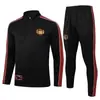 2526 Conjunto de Entrenamiento para Adultos Edición Retro Conjunto de Entrenamiento Traje de Entrenamiento de Fútbol Manga Larga Conjunto de Entrenamiento Retro para Adultos