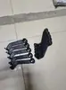 Tornillo Elevador para Motocicleta de Vehículo Eléctrico Accesorios de Soporte para Ciclismo para Llevar Poste de Aleación de Aluminio Manillar en Forma de U Asiento Inferior