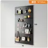 Panel de pegboard Estante de almacenamiento de metal Tablero de educación temprana para bebés Parque infantil Tablero colgante Juguetes de iluminación para educación temprana Almacenamiento Pared